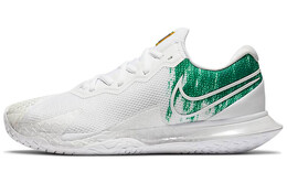 Теннисные кроссовки Air Zoom Vapor Cage 4 HC женские с низким верхом, белые/зеленые Nike cd0431-102