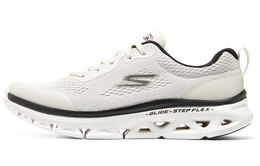 Кроссовки Glide Step для бега мужские с низким верхом белые/черные Skechers 220503-wbk