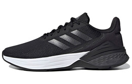 Кроссовки для бега Response женские с низким верхом, черные/белые Adidas fx3642