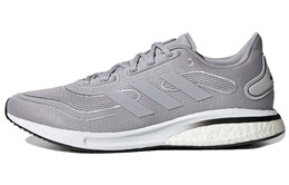 Кроссовки Supernova для бега мужские с низким верхом серые/белые Adidas fv6027