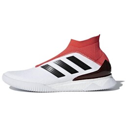 Кроссовки Adidas Predator Tango 18+ White Black Coral, черный/белый/красный cm7686 | black/white/red