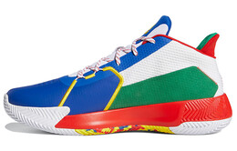 Баскетбольные кроссовки для мужчин, средние, белые/красные/синие Adidas fz1457