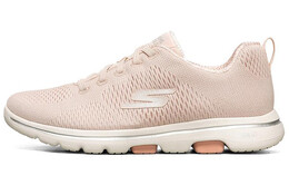 Кроссовки для бега Go Walk 5 женские с низким верхом розового цвета Skechers 124242-ltpk