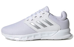 Кроссовки для бега Showtheway женские с низким верхом, белые/серые Adidas Neo fx3748