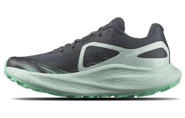 Кроссовки женские с низким верхом, черные/зеленые Salomon 473175