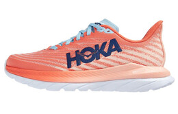 Кроссовки женские Mach 5 с низким верхом Camellia Orange/Peach Powder Hoka One One 1127894-cppf