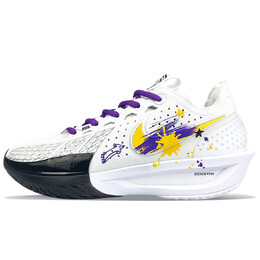 Баскетбольные кроссовки Air Zoom GT Cut 3 унисекс с низким верхом белые/фиолетовые Nike dv2918-102(team40-黄金时代s-box) | white/purple