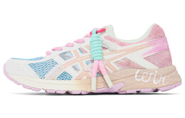 Кроссовки для бега Gel-Contend 4 женские с низким верхом, синие/розовые Asics t8d9q-105(team412-女款象牙海岸粉蓝) | pink and blue