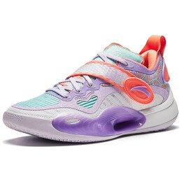 Баскетбольные кроссовки мужские с низким верхом Anta 112421108-5 | purple/white/orange
