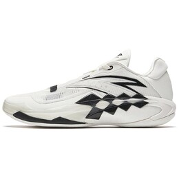 Баскетбольные кроссовки мужские с низким верхом Paper White/Black Anta 112431106-3 | paper white/black