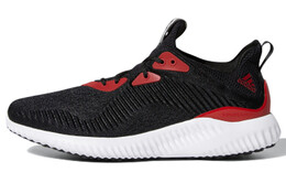 Кроссовки Alphabounce 1 мужские низкие черные/красные Adidas fw5188