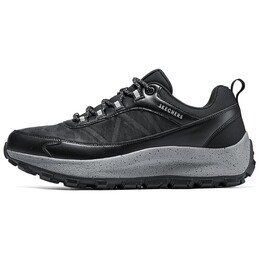 Кроссовки для бега на открытом воздухе мужские низкие черные Skechers 183275-blk | black