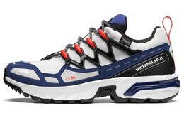 ACS + CSWP Кроссовки для походов унисекс с низким верхом, синие/белые Salomon 473077 | blue with white lettering