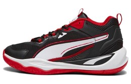 Баскетбольные кроссовки Puma Playmaker унисекс, Black/Dark Obsidian/Total Orange 392330-01 | black/dark obsidian/total orange