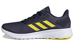 Кроссовки мужские Duramo 9 с низким верхом темно-синие/желтые/белые Adidas eg3007