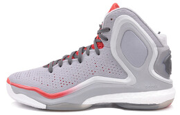 Баскетбольные кроссовки D Rose 5 мужские, среднего размера, серые/красные Adidas g98703