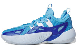 Кроссовки Adidas Trae Young Unlimited 2 Semi Blue Burst Mel Cloud White Royal Blue, синий/белый ie7766 | blue/white
