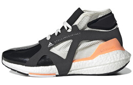 Кроссовки женские Stella Mccartney X ULT High-top черные/белые/оранжевые Adidas gy4411