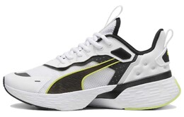 Кроссовки Softride Sway Running унисекс с низким верхом белого/серого/зеленого цвета Puma 379443-04 | white gray green