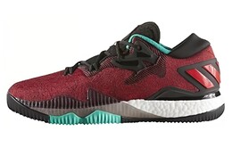 Кроссовки Adidas Crazylight Boost Low 2016 James Harden Ghost Pepper, красный/черный aq7761 | red/black