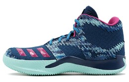 Баскетбольные кроссовки Bounce Legends унисекс средней высоты Adidas bw0950 | blue