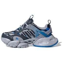Кроссовки для бега XLG RUNNER DELUXE унисекс с низким верхом цвета Air Force Blue/Night Sky Blue/Light Silver Adidas jr8079 | gray