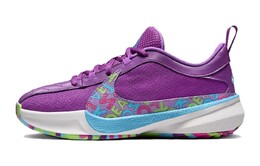 Детские баскетбольные кроссовки Nike Freak 5 GS, White/Purple dz4486-500 | white/purple