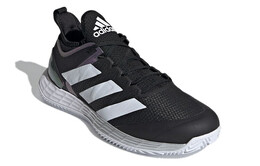 Кроссовки Adizero Ubersonic 4 унисекс с низким верхом, черные/белые Adidas fx1372