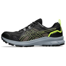 Кроссовки Trail Scout 3 для бега мужские с низким верхом из пшеничного нубука Asics 1011b700-004 | black/yellow