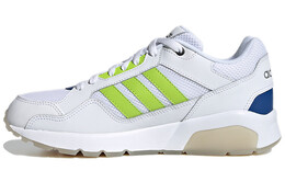 Кроссовки для бега Run9tis мужские с низким верхом белые/зеленые/синие Adidas Neo fz1299