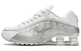 Кроссовки женские Shox R4 White Metallic Silver Women's Nike ar3565-101 | white silver