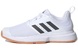 Кроссовки Essence Badminton унисекс с низким верхом белого цвета Adidas fu8400