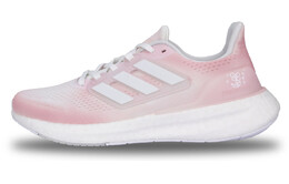 Кроссовки Pureboost 23 унисекс с низким верхом белые/желтые/розовые Adidas if8064(team298-花期少女) | white