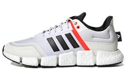 Кроссовки унисекс с низким верхом белые/черные/оранжевые Adidas gx3483
