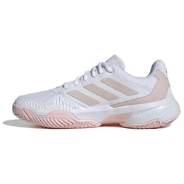 Теннисные кроссовки CourtJam Control 3 женские с низким верхом, белые/розовые Adidas id5711 | white/pink