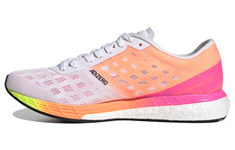 Кроссовки Adidas Adizero Boston 9 White Screaming Pink Women's h68744