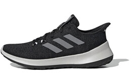 Кроссовки для бега SenseBounce+ женские с низким верхом, черные Adidas g27384