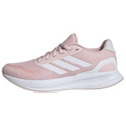 Кроссовки Runfalcon 5.0 женские с низким верхом розовые/белые Adidas ie0528 | sand pink / cloud white / core black