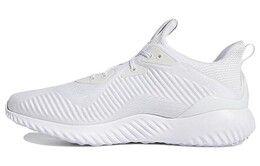 Кроссовки AlphaBounce для бега унисекс с низким верхом белого цвета Adidas gw4223