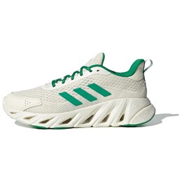 Кроссовки для дневного бега унисекс с низким верхом, белые/зеленые Adidas jh7525 | white/green