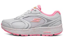 Кроссовки Go Run Consistent для бега женские с низким верхом Skechers 128285-wpk | white/pink