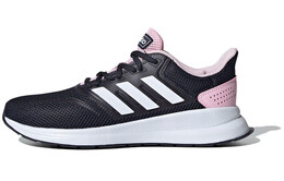 Кроссовки Runfalcon 1.0 женские с низким верхом, черные/пудровые Adidas Neo ef0152