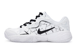 Теннисные кроссовки Court Lite 2 женские с низким верхом, белые/черные Nike ar8838-101(team80-女款裂冰s-box) | white/black