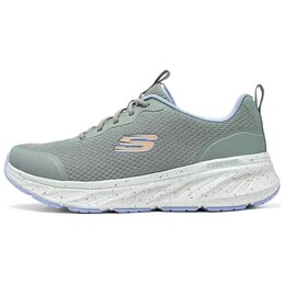 Спортивные кроссовки женские с низким верхом зеленые/синие Skechers 150472-grbl | green/blue
