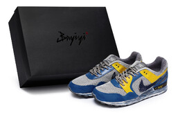 Кроссовки Air Pegasus 89 мужские низкие серые Nike fn6838-012(team80-男款迪克牛仔s-box) | blue-yellow-gray
