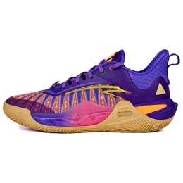Баскетбольные кроссовки KAI 1 Basketball Shoes Men Low-Top Wisteria Purple/Glowing Enamel Orange/Palace Purple Anta 112441120-3 | wisteria purple/glowing enamel orange/palace purple