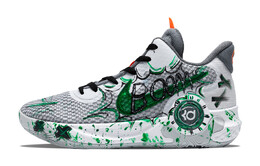 Баскетбольные кроссовки KD Trey 5 IX Basketball Shoes Unisex Low-Top Black/Gray/Green Nike cw3402-011(team409-男女同款爆炸美学) | black/gray/green