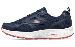 Кроссовки Go Run Consistent для бега женские с низким верхом, синие/красные Skechers 128075-nvpk