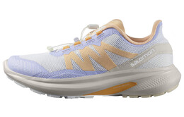 Кроссовки женские с низким верхом белые/фиолетовые/оранжевые Salomon 415958