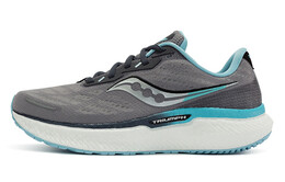 Кроссовки женские с низким верхом серые/белые/синие Saucony s10678-20